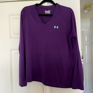 Under Armour purple long sleeve shirt
